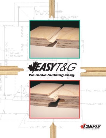 EASY T&G - Canadian Plywood Association