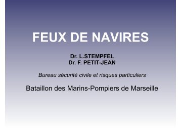 les feux de navire - SMUR BMPM