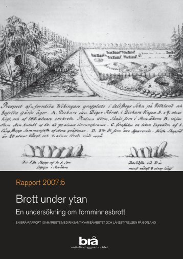 Brott under ytan - BrottsfÃ¶rebyggande rÃ¥det