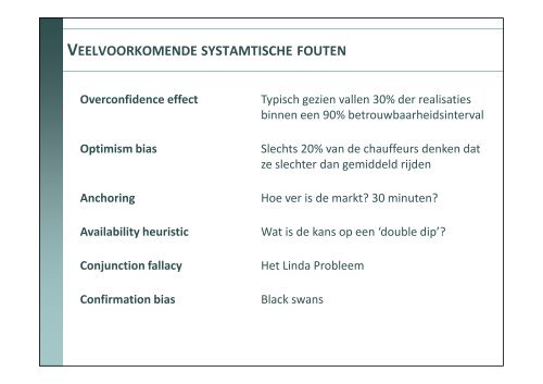 RISICOMANAGEMENT BIJ GROTE PROJECTEN - PMWIKI.nl