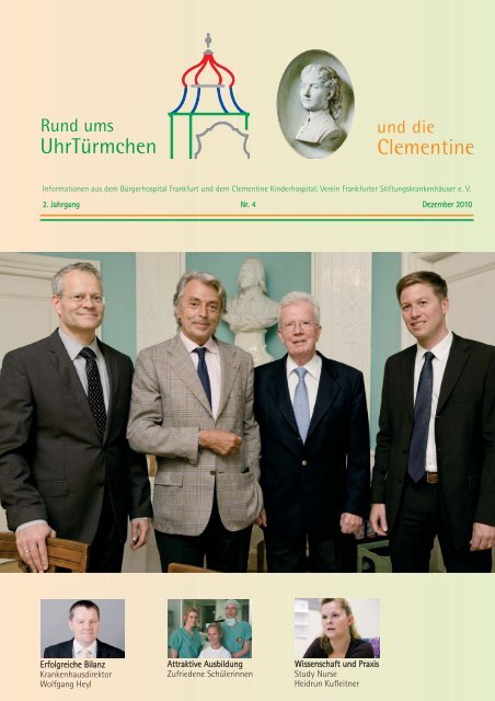 Ausgabe U 4 - Dezember 2010 - Bürgerhospital Frankfurt