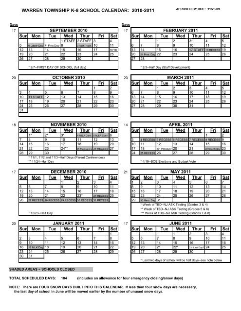 Warren Township Calendar Kelsi Melitta Warren Township Calendar Kelsi Melitta