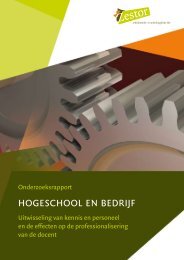 hOgeschOOl en bedrijf - Zestor