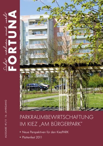 Nr. 01/2011 - FORTUNA Wohnungsunternehmen eG