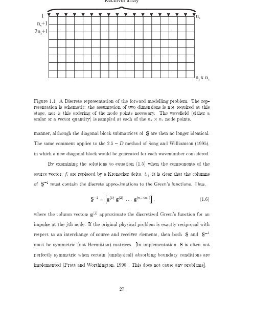 Frequency domain seismic forward modelling: A tool for waveform ...