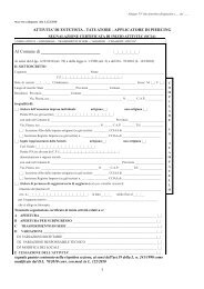 Download modulo segnalazione certificata di inizio attività (SCIA)