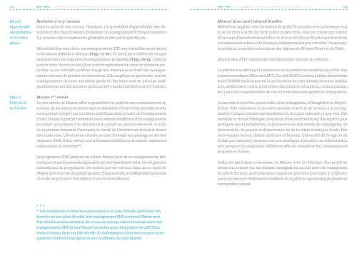 Brochure CDH-SHS 2012-2013 - EPFL