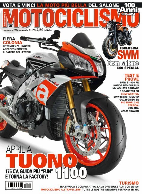 Motociclismo - Novembre 2014