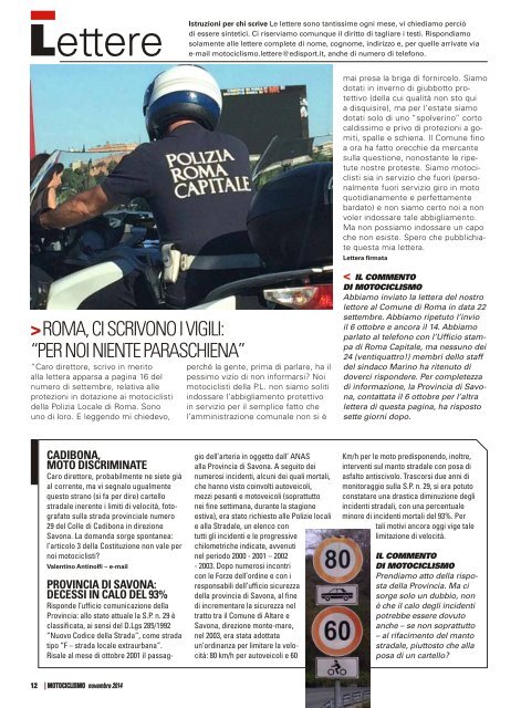 Motociclismo - Novembre 2014 