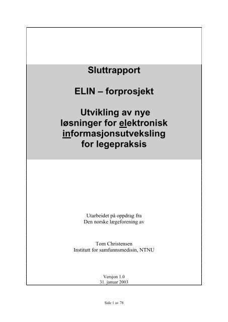 Ãpne rapport - KITHs