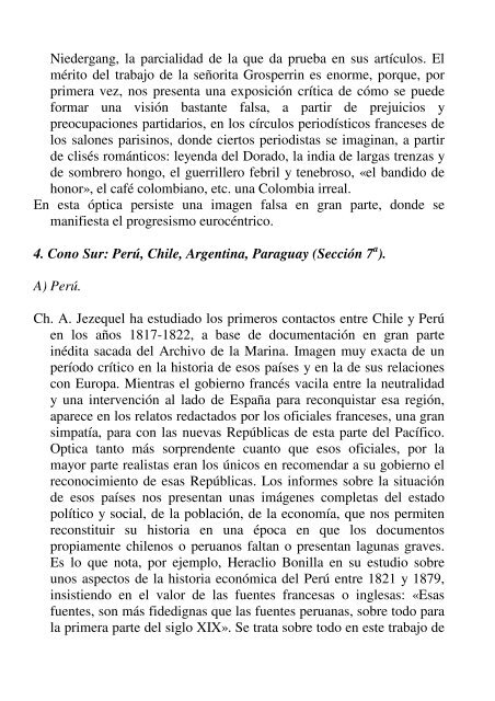 La imagen de AmÃ©rica Latina en la Francia de los siglos XIX y XX.