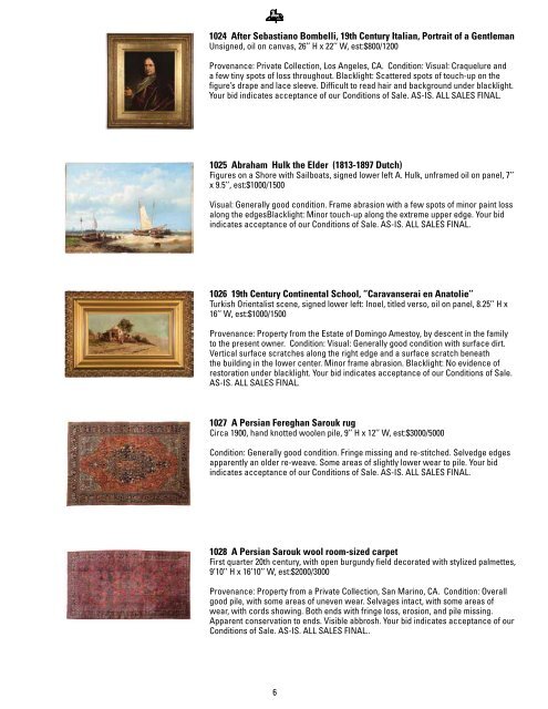 Antiques & Fine Art - California Art Auction