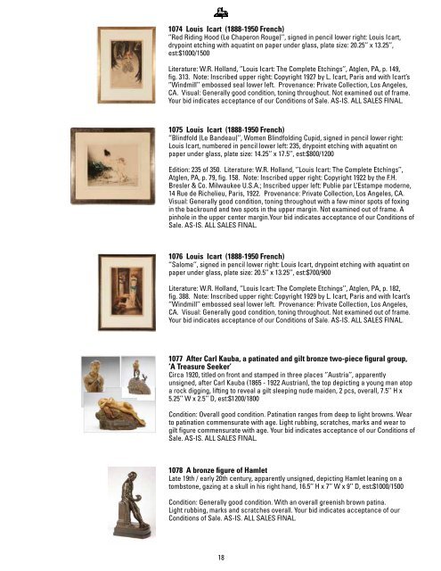 Antiques & Fine Art - California Art Auction