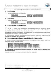 Kontenplan - VHU-Software GmbH