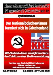 Der Nationalbolschewismus formiert sich in Griechenland