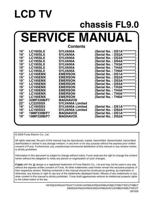 MECHANICAL PARTS LIST - Encompass Imaging