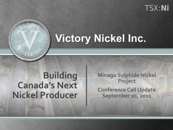 Minago Project - Victory Nickel