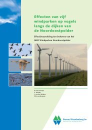 Bijlage E1 Effecten op vogels - Provincie Flevoland