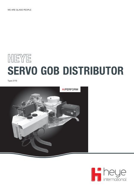 Heye Servo Gob Distributor 2170 - Heye International