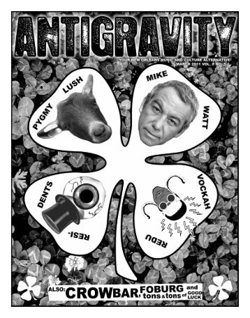 March 2011 (PDF) - Antigravity Magazine