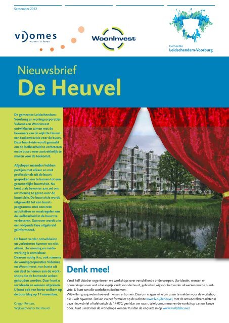 nieuwsbrief De Heuvel - Vidomes