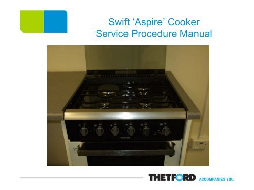Aspire cooker service procedures - Swift Owners Club