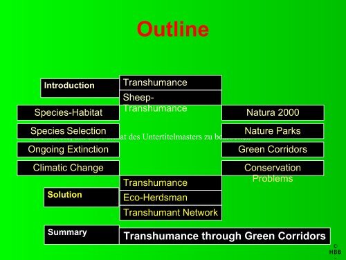 Transhumance â A Tool of Species Conservation in ... - Cultura21