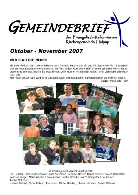 GB Okt-Nov 07_Internet.p65 - Kirchengemeinde Helpup
