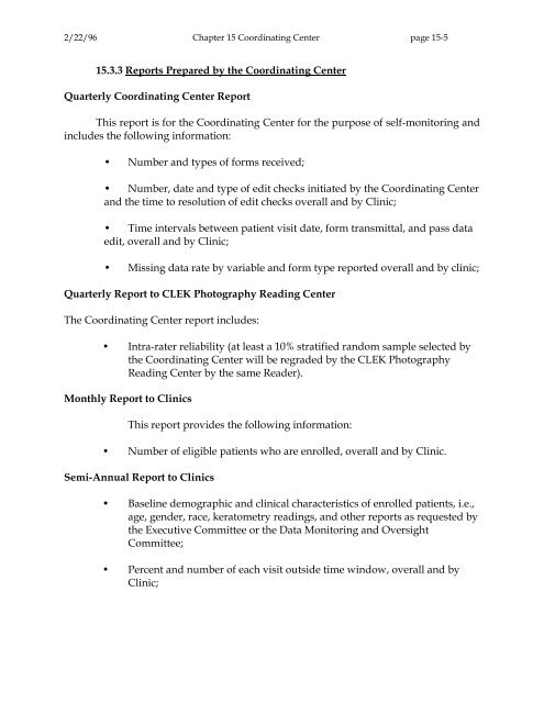 OM t of c.iii - Vision Research Coordinating Center - Washington ...