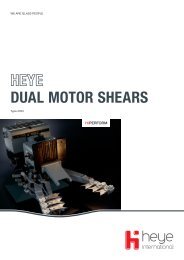 Heye Dual Motor Shears - Heye International