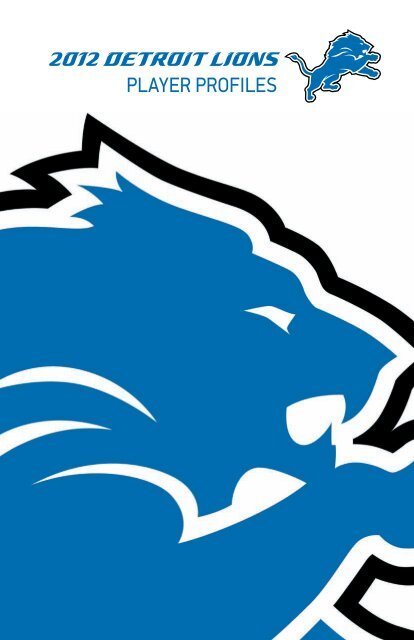 PRESEASON EditiON - Detroit Lions