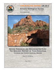 Sedona Sinkholes and Groundwater Flow - The Arizona Geological ...