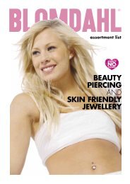 BEAUTY piErcing AND SKin FriEnDLY JEWELLErY - Consult Lady