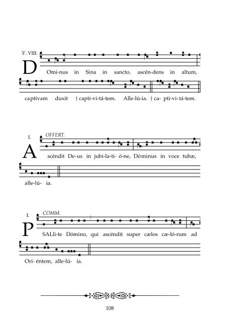 Proprium Missae in psalmodia semiornata - Missale Romanum