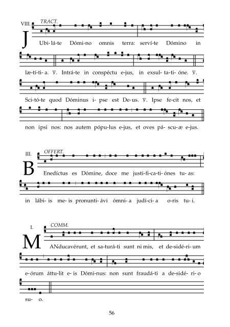 Proprium Missae in psalmodia semiornata - Missale Romanum