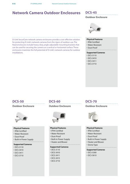 PRODUCT / SOLUTION 2010 - D-Link