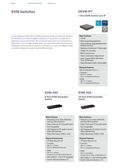 PRODUCT / SOLUTION 2010 - D-Link