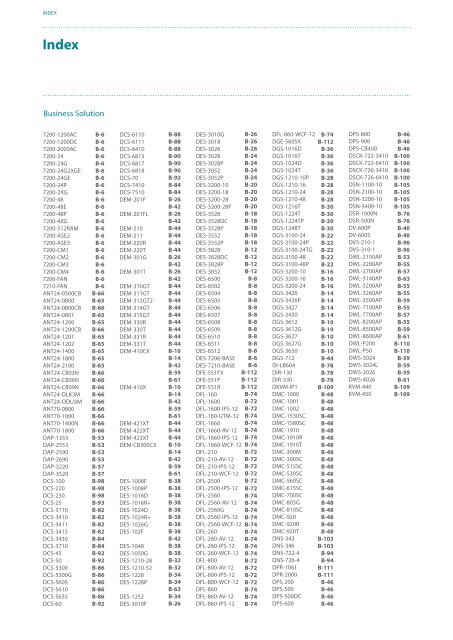 PRODUCT / SOLUTION 2010 - D-Link