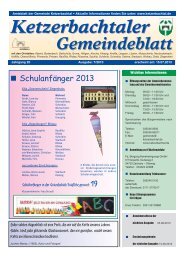 Seite 1-4 - Ketzerbachtal