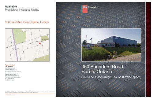 360 Saunders Road, Barrie, Ontario - DTZ