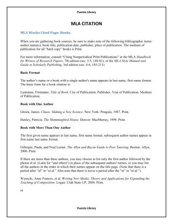 Mla Format Template Work Cited Www Centimeo Fr