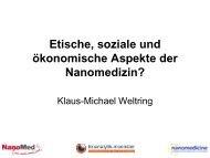 Ethische, soziale und Ã¶konomische Aspekte der Nanomedizin?