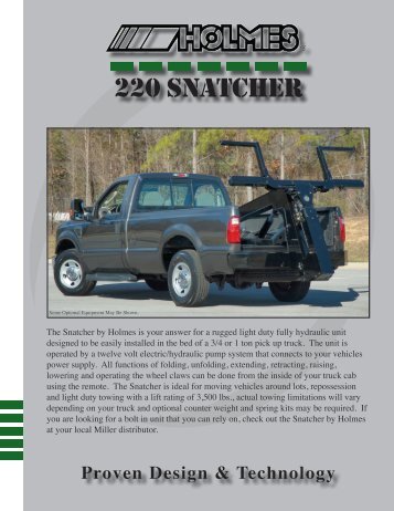 Holmes 220 Snatcher - Zip's Truck Equipment