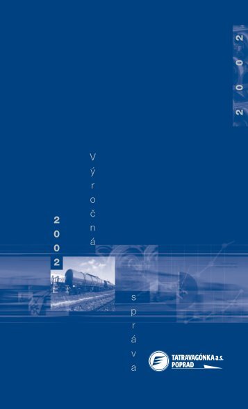 annual report 3 - Tatravagónka Poprad