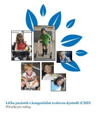 LÃ©Äba pacientÅ¯ s kongenitÃ¡lnÃ­ svalovou dystrofii (CMD) - Cure CMD