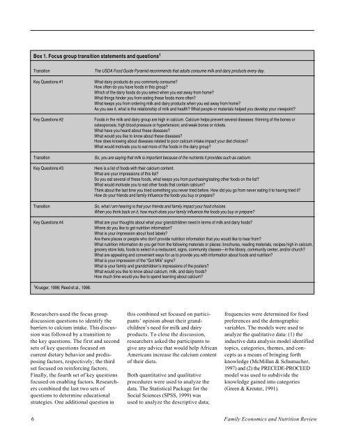 Elderly Nutrition - Center for Nutrition Policy and Promotion - US ...