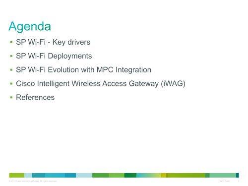 Presentation - Cisco Knowledge Network