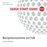 QUICK START GUIDE - Falk-Navigation