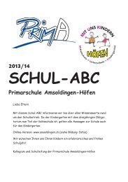 SCHUL-ABC - Amsoldingen