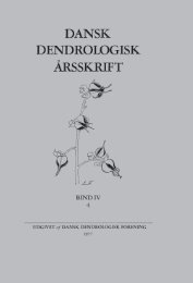 Volume 4,4 (1977) - Dansk Dendrologisk Forening